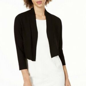 Calvin Klien Black Cropped Cardigan Large.